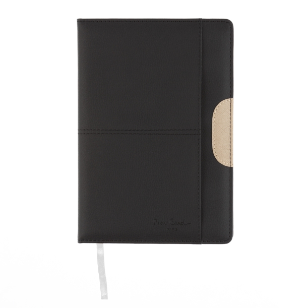 Записная книжка Pierre Cardin чёрная, 14 х 20,5 см (Изображение 1)