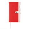 Записная книжка Pierre Cardin красная, 10,5 х 18,5 см (Изображение 1)
