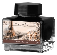 Флакон чернил Pierre Cardin 15мл, серия CITY FANTASY цвет Eiffel Murky Brown (Коричневый Эйфель)