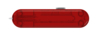 Задняя накладка для ножей VICTORINOX 58 мм, пластиковая, полупрозрачная красная (Изображение 1)