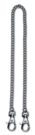 Цепочка VICTORINOX, 40 см, диаметр 1,5 мм, с 2 карабинами, никелированная
