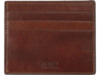 Картхолдер для 6 карт с RFID-защитой Fabrizio (коричневый)  (Изображение 5)