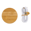 Док-станция Bamboo FSC® для беспроводной зарядки, 15 Вт (Изображение 3)