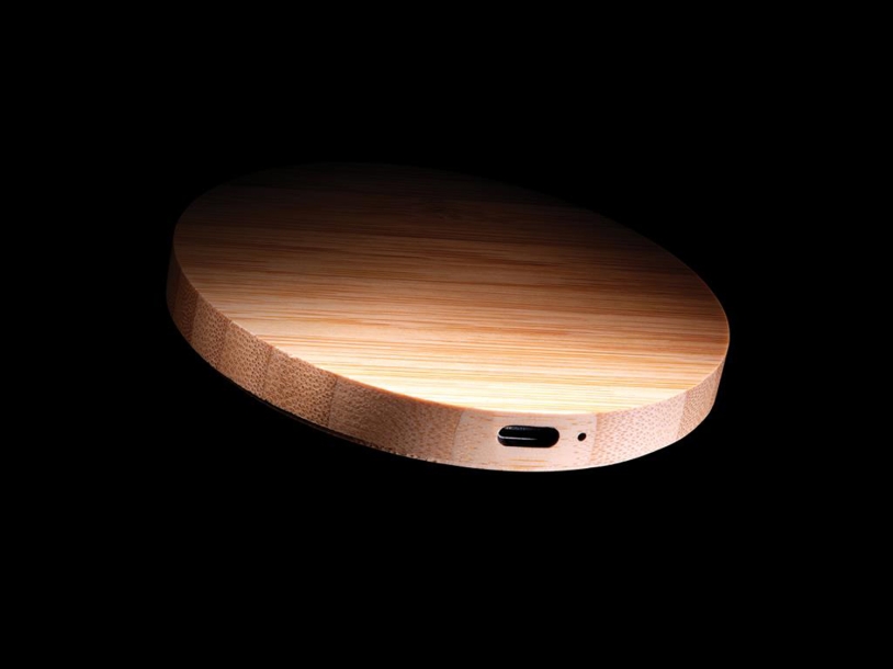 Док-станция Bamboo FSC® для беспроводной зарядки, 15 Вт (Изображение 7)