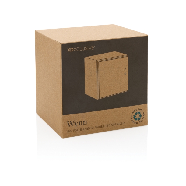 Беспроводная колонка Wynn из бамбука FSC®, 5 Вт (Изображение 10)