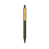 Ручка из переработанного ABS-пластика GRS с бамбуковым клипом (Изображение 3)