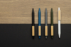 Ручка из переработанного ABS-пластика GRS с бамбуковым клипом (Изображение 5)