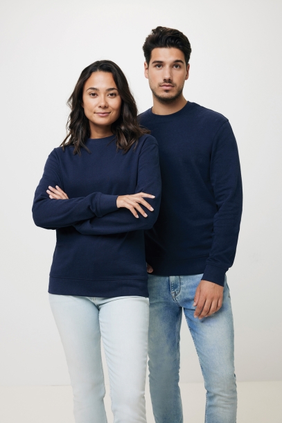 Свитшот Iqoniq Zion из переработанного хлопка, унисекс, 340 г/м² (Изображение 2)