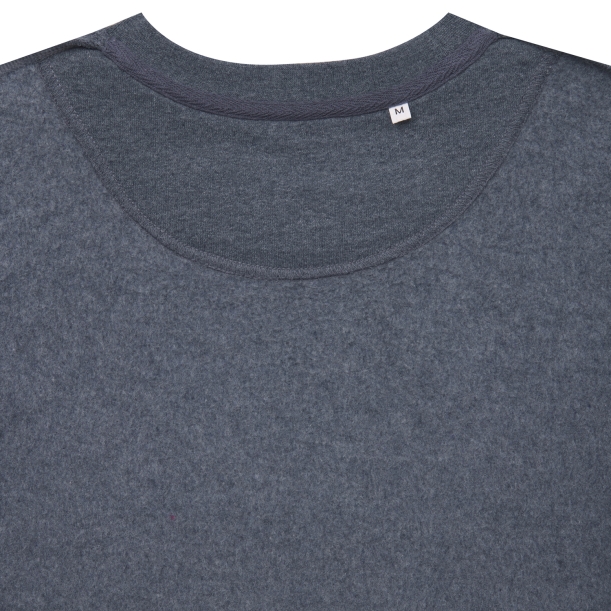 Свитшот Iqoniq Denali из переработанного неокрашенного хлопка, унисекс, 340 г/м² (Изображение 7)