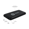 Внешний аккумулятор с подсветкой Bplanner Power 4 ST, 8000 mAh (Белый) (Изображение 3)