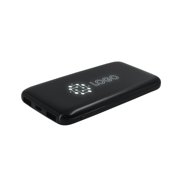 Внешний аккумулятор с подсветкой Bplanner Power 4 ST, 8000 mAh (Белый) (Изображение 1)