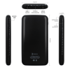 Внешний аккумулятор с подсветкой Bplanner Power 4 ST, 8000 mAh (Красный) (Изображение 4)