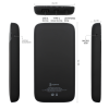 Внешний аккумулятор Bplanner Power 3 ST, софт-тач, 10000 mAh (Черный) (Изображение 4)
