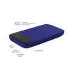Внешний аккумулятор Bplanner Power 3 ST, софт-тач, 10000 mAh (Синий) (Изображение 3)