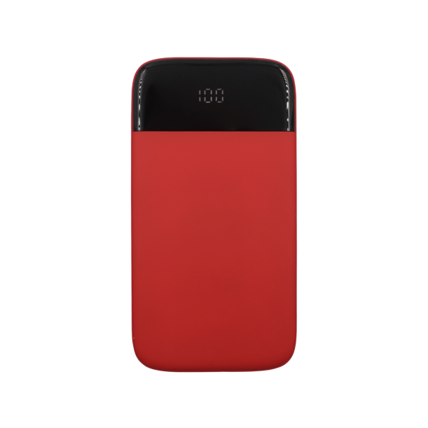 Внешний аккумулятор Bplanner Power 3 ST, софт-тач, 10000 mAh (Красный) (Изображение 2)