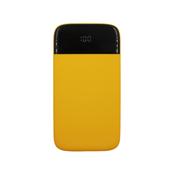 Внешний аккумулятор Bplanner Power 3 ST, софт-тач, 10000 mAh (Желтый) (Изображение 2)