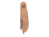 Нож перочинный Stinger, 89 мм, 15 функций, материал рукояти: древесина сапеле (Изображение 3)