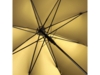 Зонт-трость Double face (черный/золотистый)  (Изображение 2)