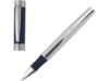 Ручка-роллер Zoom Classic Azur (серебристый/синий)  (Изображение 1)