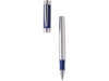 Ручка-роллер Zoom Classic Azur (серебристый/синий)  (Изображение 3)