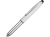 Ручка-стилус шариковая Xenon, белый, синие чернила (Изображение 1)
