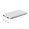 Внешний аккумулятор Bplanner Power 1 ST, софт-тач, 5000 mAh (Белый) (Изображение 3)