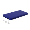 Внешний аккумулятор Bplanner Power 1 ST, софт-тач, 5000 mAh (Синий) (Изображение 3)