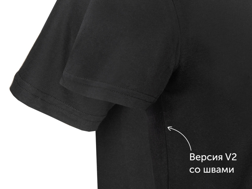 Футболка Club мужская (черный) 3XL_v2 (Изображение 11)