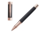 Ручка-роллер Zoom Soft Navy (черный/золотистый)  (Изображение 1)