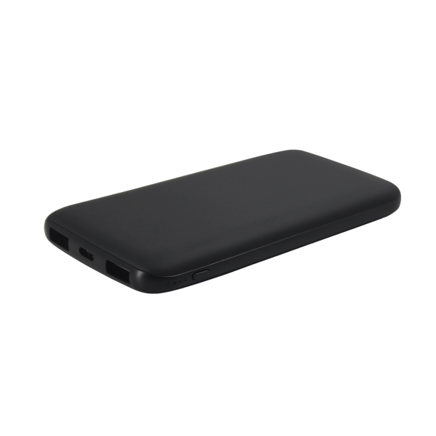 Внешний аккумулятор Bplanner Power 2 ST, софт-тач, 10000 mAh (Черный) (Изображение 1)
