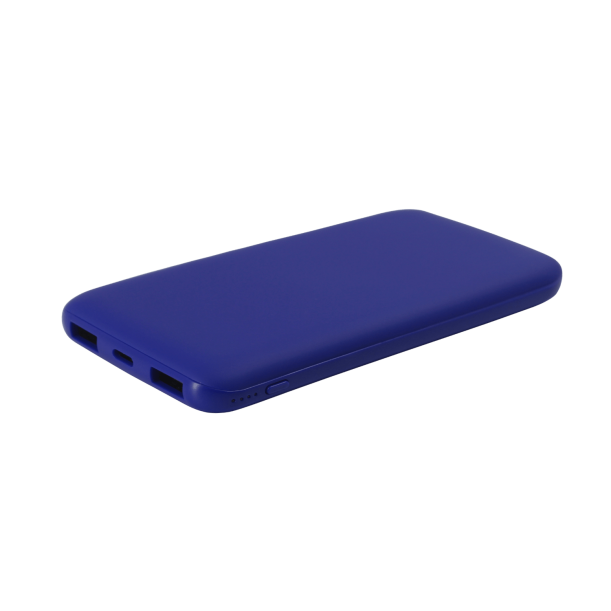 Внешний аккумулятор Bplanner Power 2 ST, софт-тач, 10000 mAh (Синий) (Изображение 1)