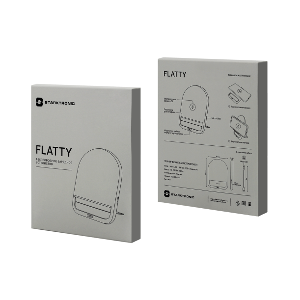 Беспроводное зарядное устройство Flatty ST (Синий) (Изображение 7)