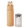 6 цветных карандашей (прозрачно-серый) (Изображение 2)