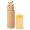 6 цветных карандашей (прозрачно-оранжевый) (Изображение 2)