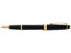 Перьевая ручка Cross Bailey Ligh Polished Black Resin and Gold Tone, перо F (Изображение 3)