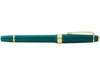 Ручка перьевая Bailey Light Polished Green Resin and Gold Tone, перо F (зеленый)  (Изображение 5)