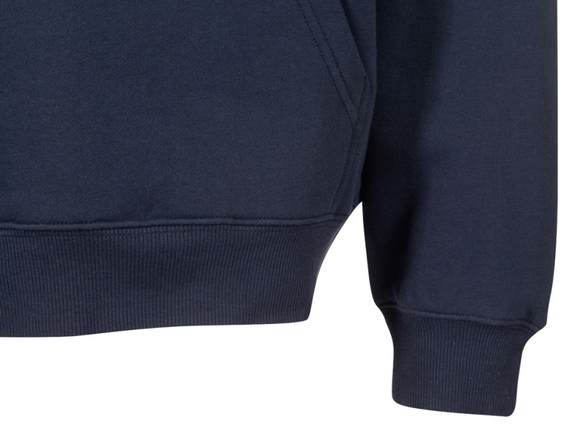 Толстовка с капюшоном оверсайз Berlin унисекс (темно-синий) XL-2XL (Изображение 12)