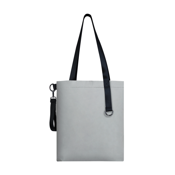 Шоппер Superbag Reflect (серый с чёрным) (Изображение 4)