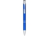 Ручка металлическая шариковая Moneta с анодированным покрытием (синий) черный (Изображение 2)
