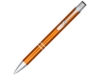 Ручка металлическая шариковая Moneta с анодированным покрытием (оранжевый) синий (Изображение 1)