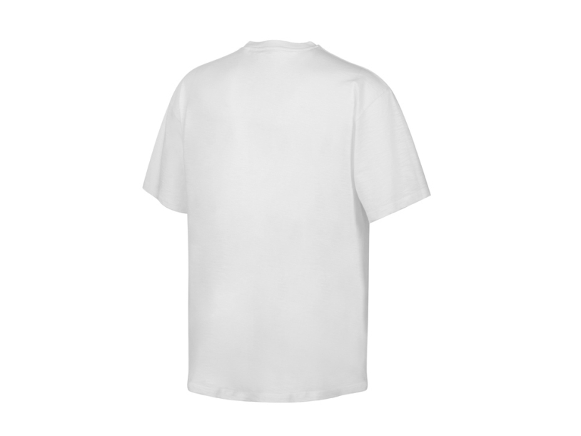 Футболка из текстурного джерси Portofino, унисекс (белый) 2XL (Изображение 8)