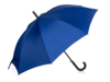Зонт-трость Reviver  с куполом из переработанного пластика (синий)  (Изображение 1)