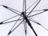 Зонт-трость Reviver  с куполом из переработанного пластика (белый)  (Изображение 5)