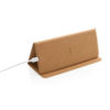 Коврик для мыши Cork с функцией беспроводной зарядки и подставки для телефона, 10 Вт (Изображение 3)
