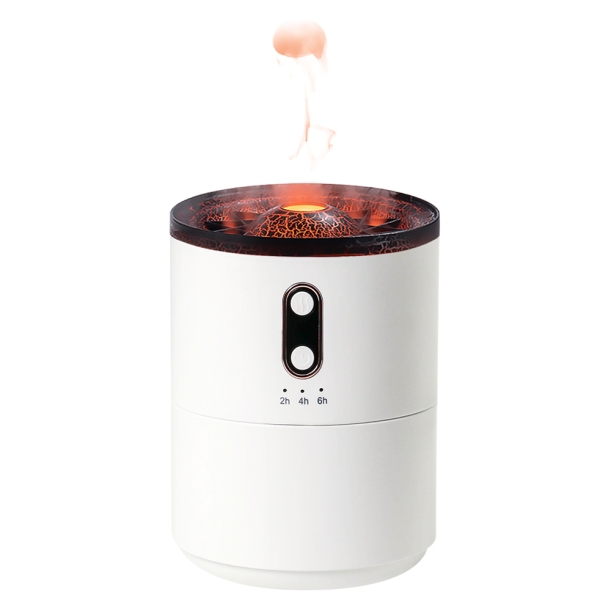 Светодиодный USB увлажнитель Volcano, белый   (Изображение 1)