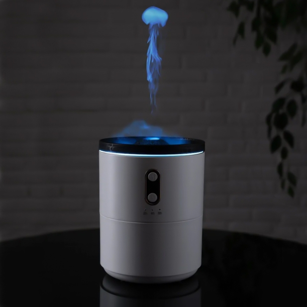 Светодиодный USB увлажнитель Volcano, белый   (Изображение 7)