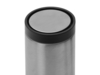Вакуумная термокружка Noble с 360° крышкой-кнопкой, крафтовый тубус (серебристый)  (Изображение 3)