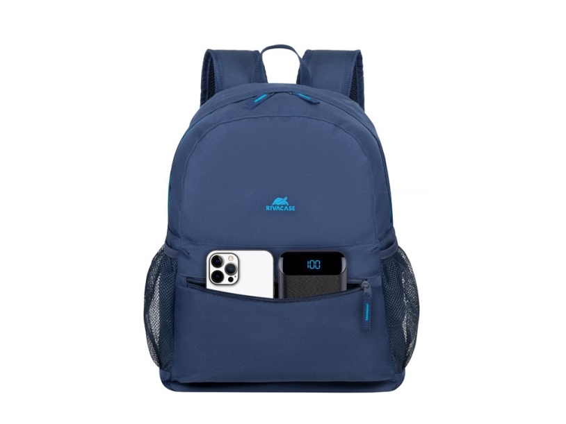 RIVACASE 5563 blue Лёгкий городской рюкзак, 18л /12 (Изображение 9)