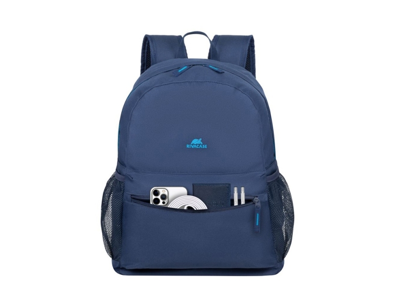 RIVACASE 5563 blue Лёгкий городской рюкзак, 18л /12 (Изображение 12)