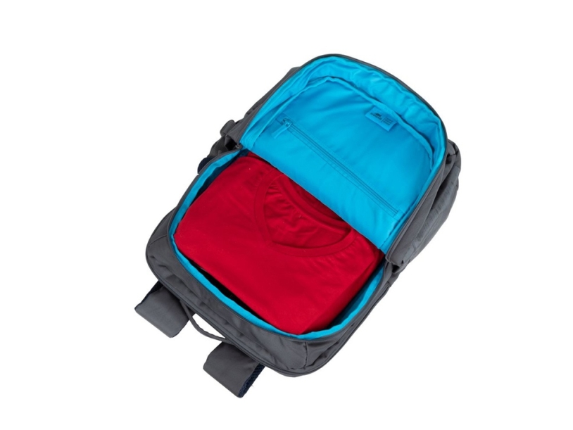 RIVACASE 7569 grey ECO рюкзак для ноутбука 17.3 / 6 (Изображение 6)